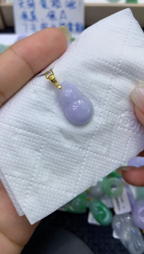 颈饰未镶嵌翡翠天然缅甸A货翡翠