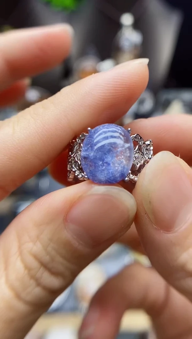 银S925镶嵌珠宝半成品水晶定制定制