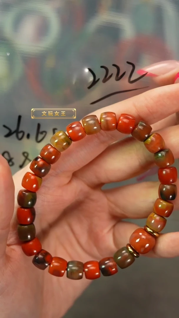 玛瑙/玉髓手串未镶嵌遇见匠心品质回血