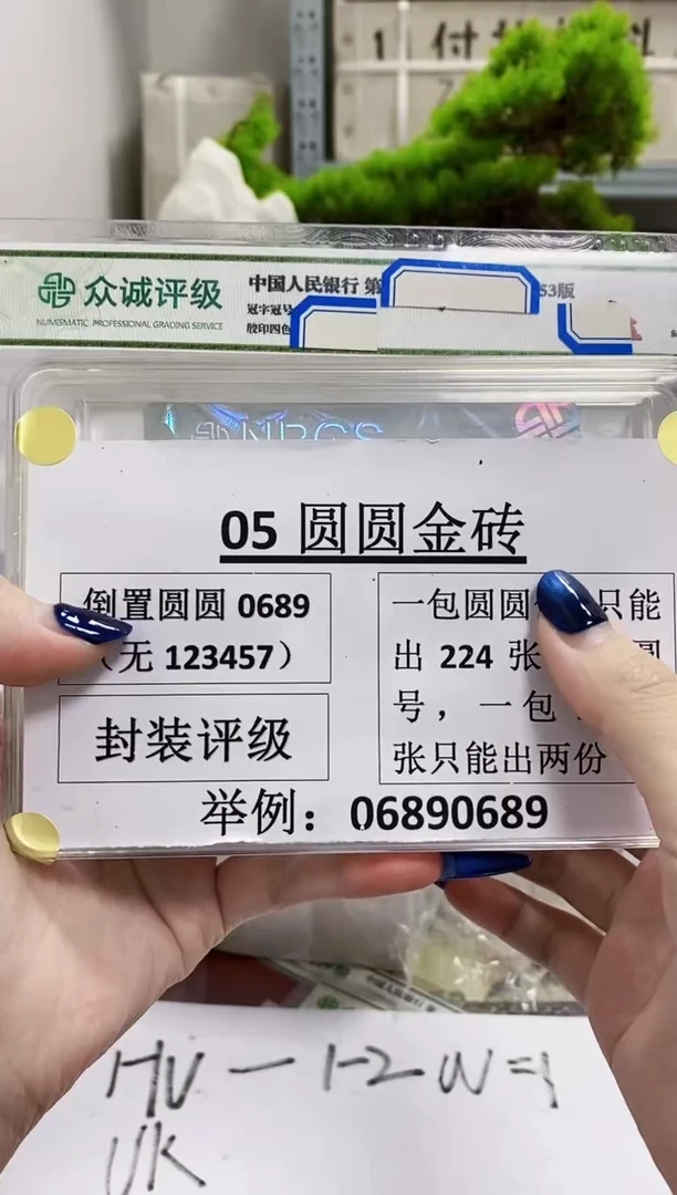 【圆圆金砖】05倒置圆圆100张