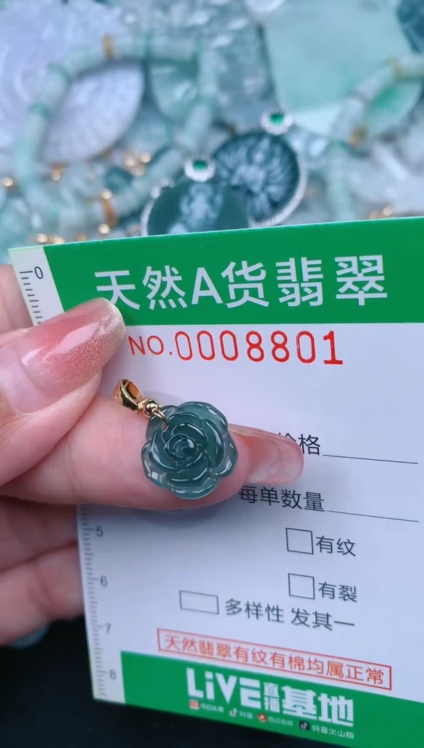 【闪购商品】翡翠颈饰未镶嵌.0008801