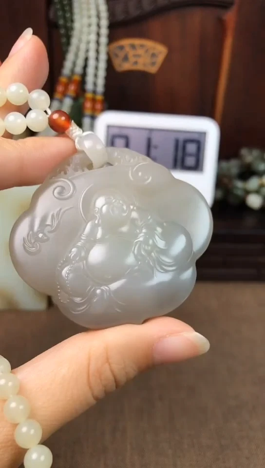 颈饰未镶嵌和田玉潘*茂潘林茂