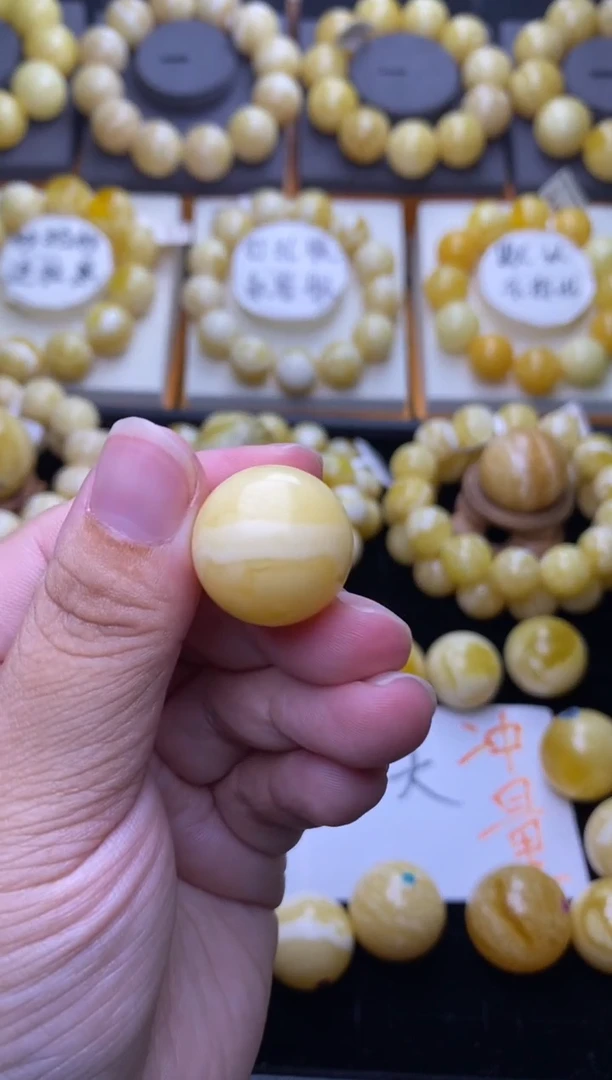 裸石琥珀未镶嵌大小姐珠宝严选114