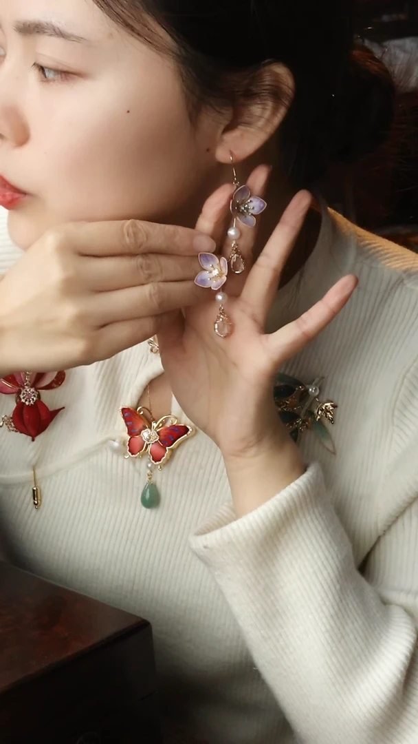 【闪购商品】刺绣纯手工非遗国风饰品