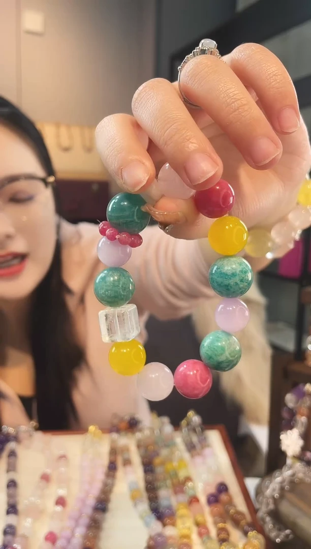 未镶嵌手串水晶白水