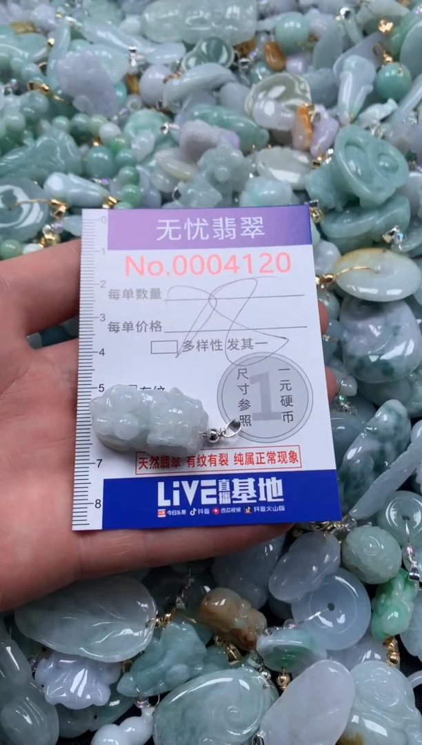 颈饰未镶嵌翡翠4120