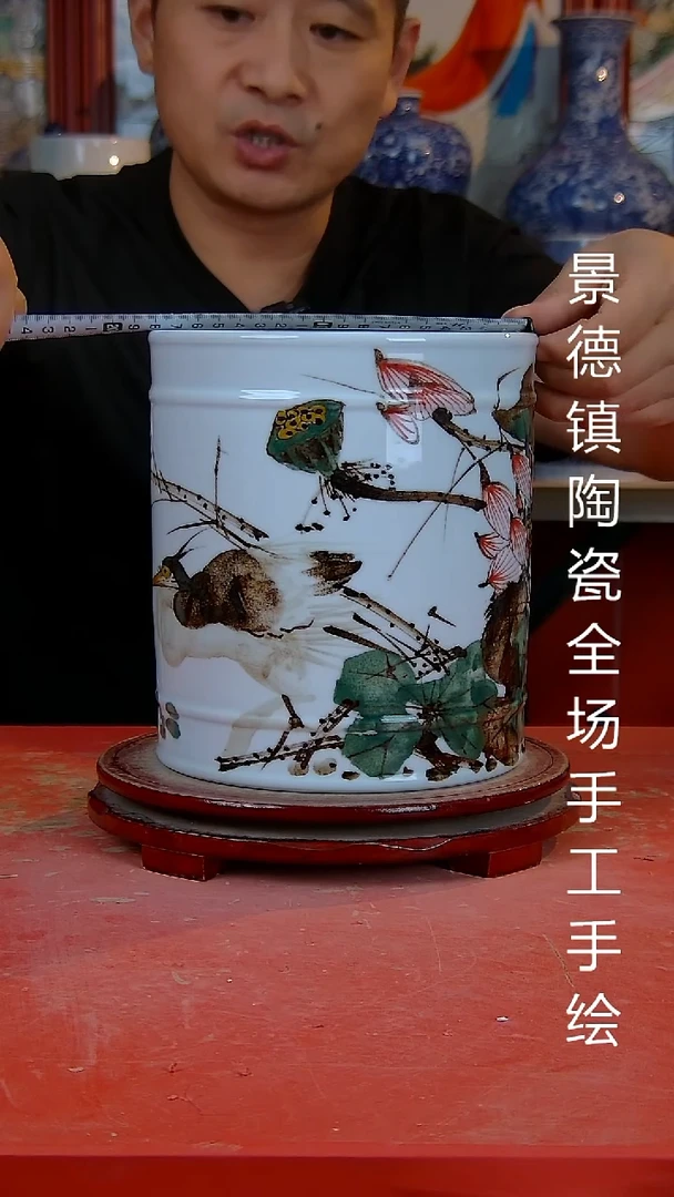 摆件景德镇陶瓷 全场手工手绘