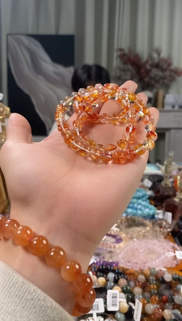 未镶嵌手链水晶猫锦鲤胶花