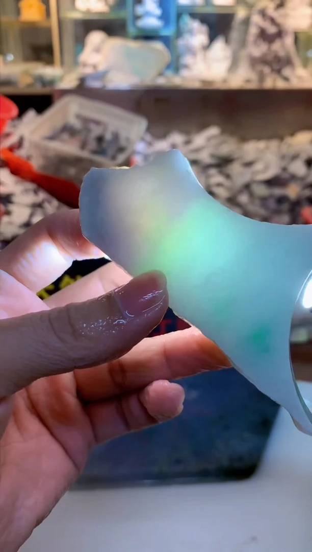 颈饰未镶嵌翡翠0朗0翡翠珠宝687