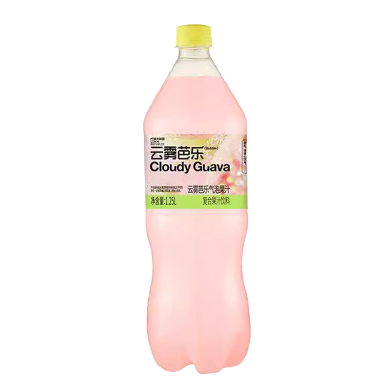 柠檬共和国 云雾芭乐气泡果汁 1.25L/瓶