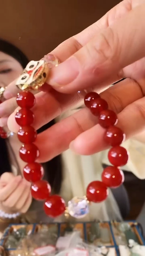 和田玉未镶嵌颈饰设计师手链