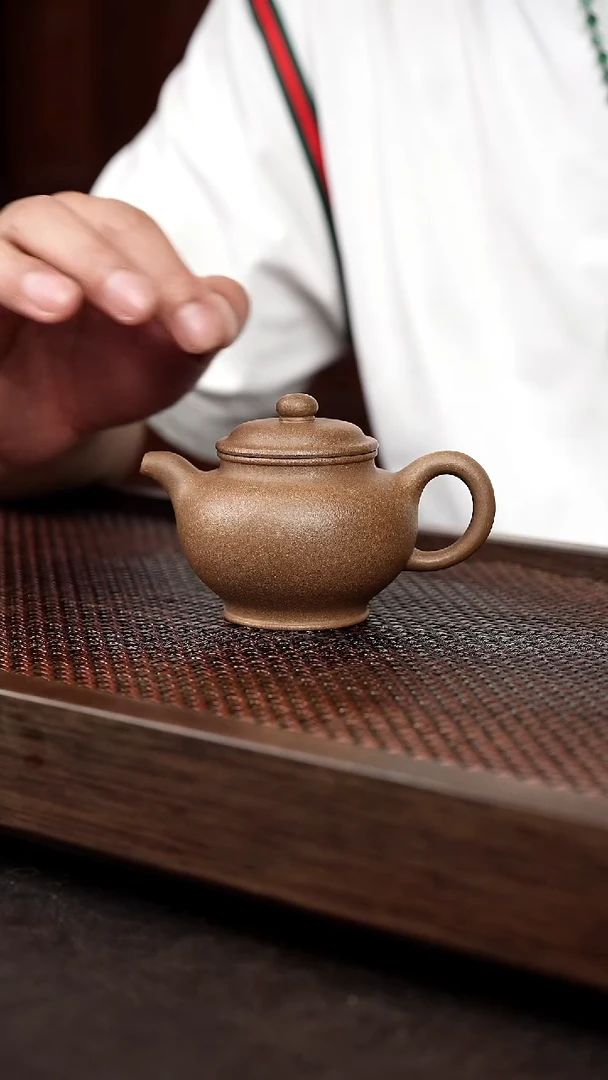 茶壶紫砂芝麻绿掇只