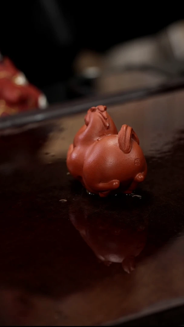 紫砂茶宠紫砂唐马