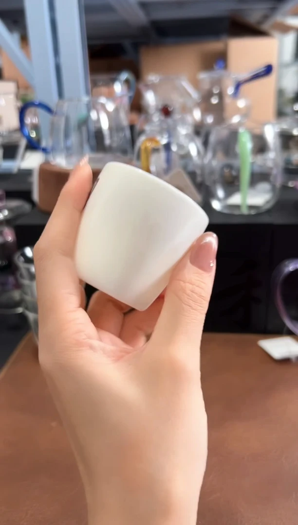 禾器 白瓷道仪杯