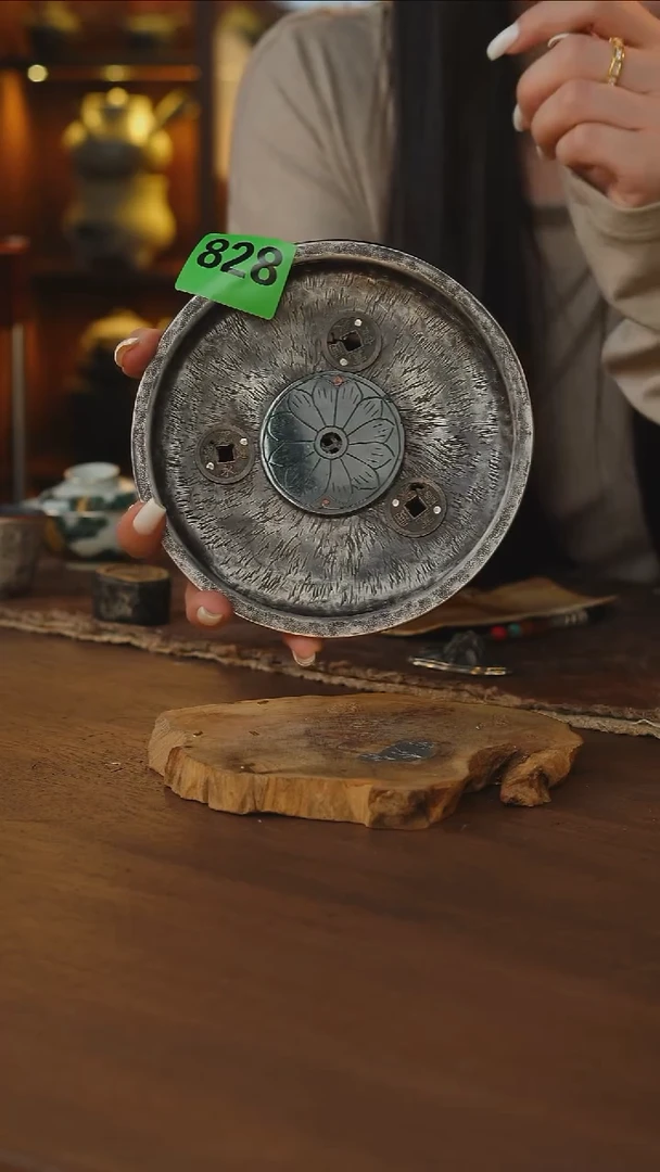 舒*困锡盖老砂铁壶承...828