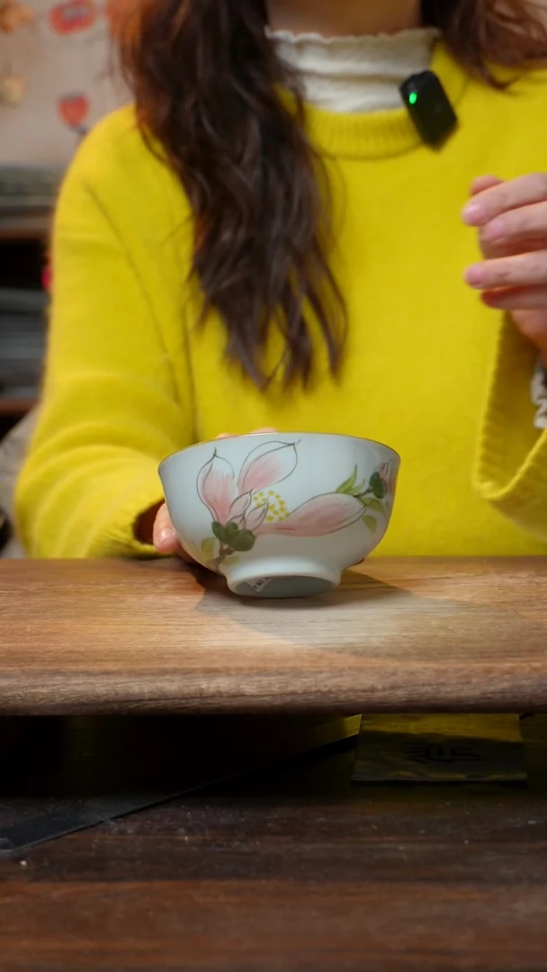 【闪购商品】钛合金福利1只  高温釉下彩手工手绘