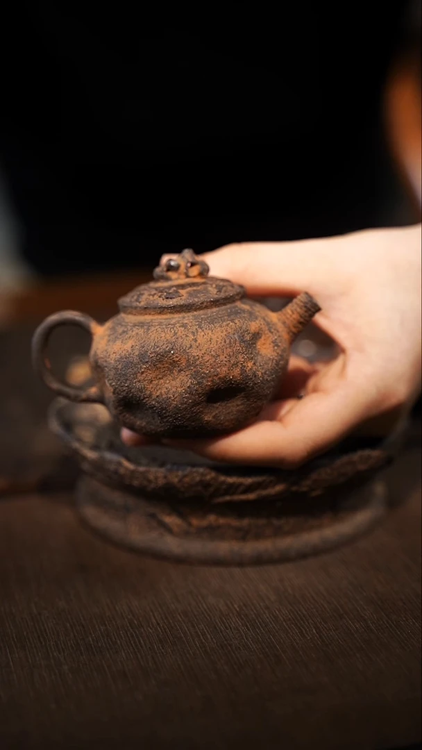 全手工制作  南蛮后手壶