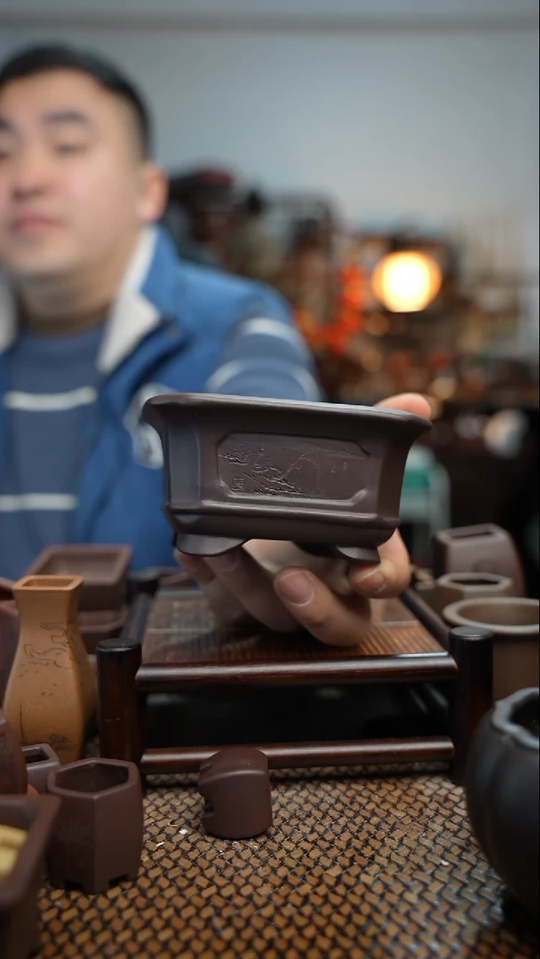 【闪购商品】紫砂花盆長木軒精品紫砂