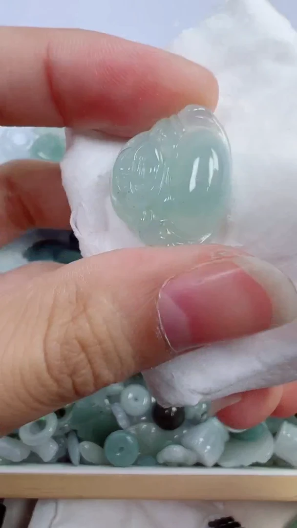 散珠翡翠430号链接，A货翡翠