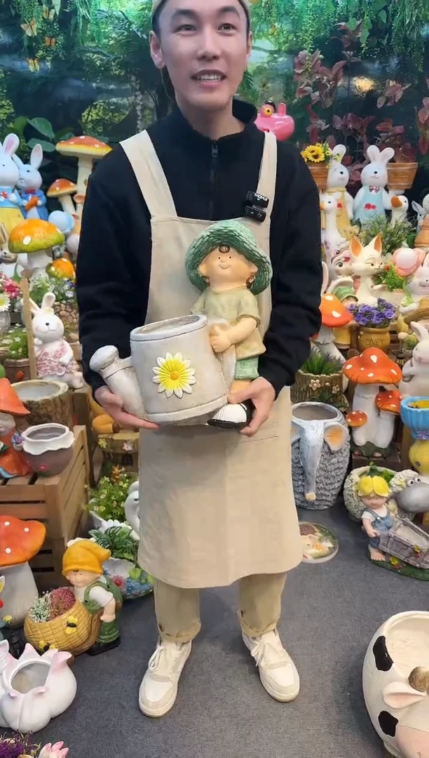 户外花园庭院花盆&00&