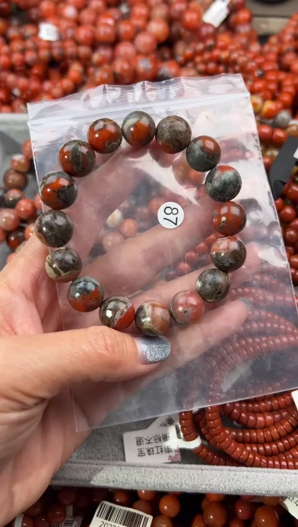 未镶嵌手串南红玛瑙1