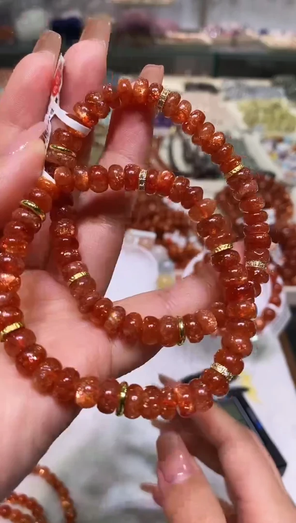 未镶嵌手链长石多样性发其一金太阳