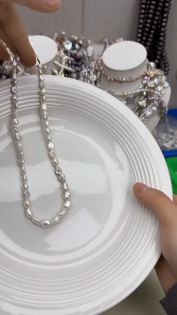 颈饰未镶嵌淡水珍珠2