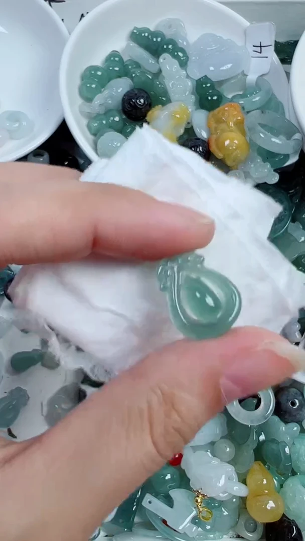 散珠翡翠194号链接,A货翡翠