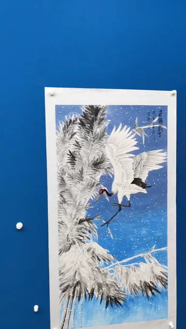 国画张-展览原作雪景/无框/W
