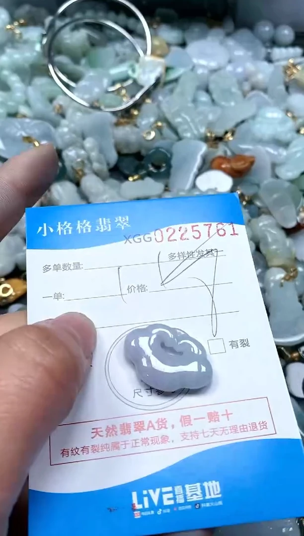 【闪购商品】翡翠颈饰未镶嵌闪购商品0225761