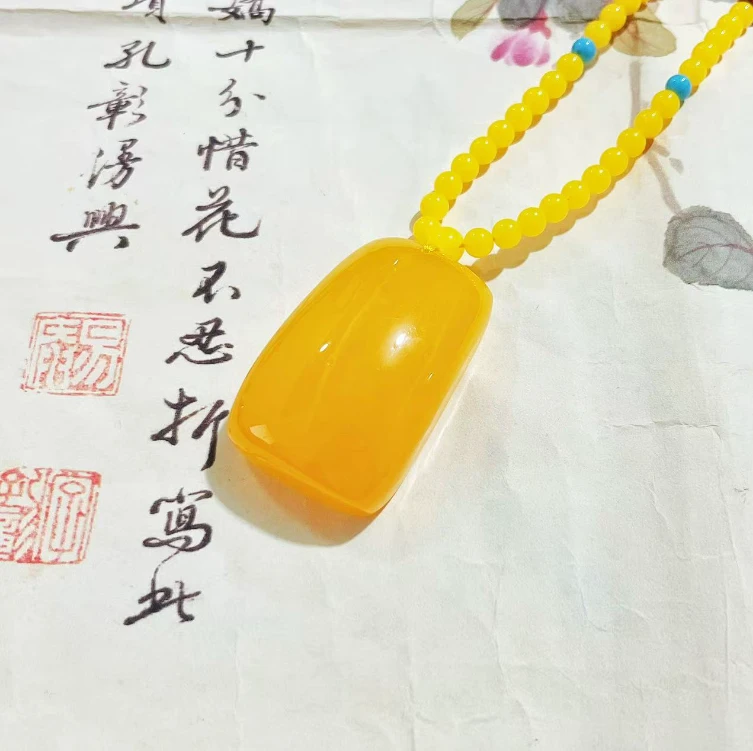 高端珍藏D010无事牌吊坠（标配礼盒）
