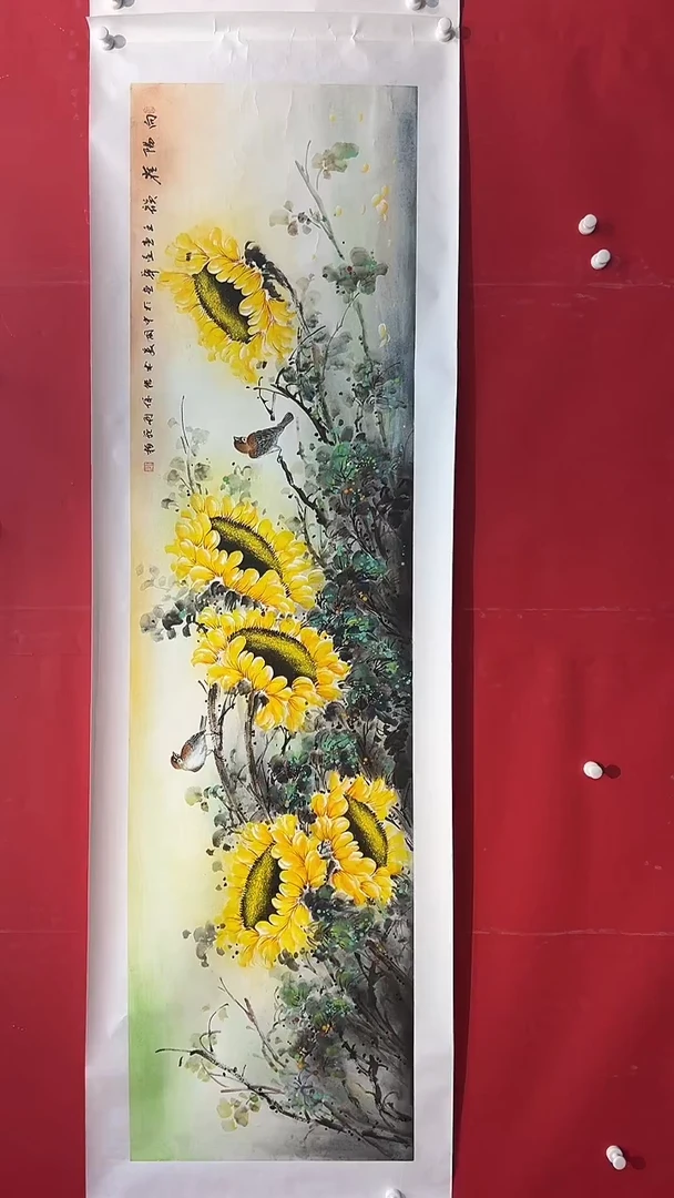 国画画家陆远华纯手绘原作