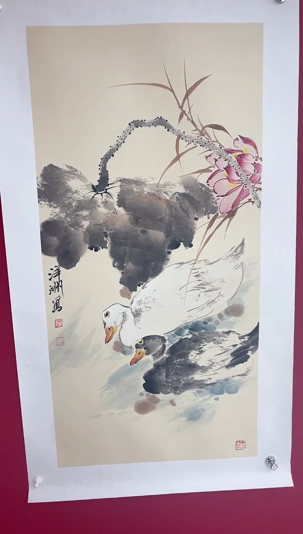 国画王洋洲老师三尺