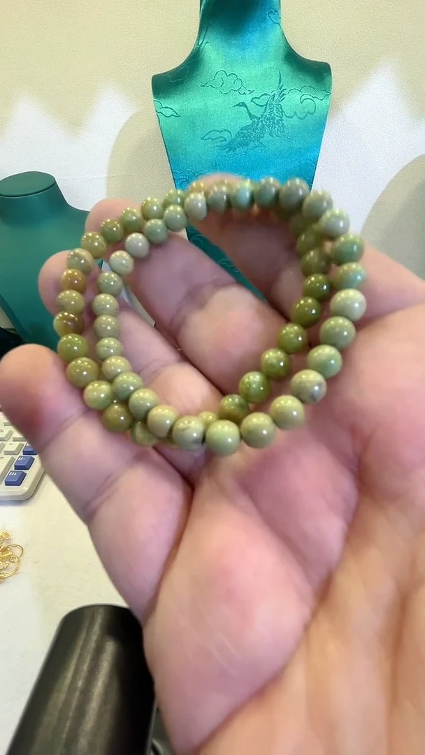 【闪购商品】欧泊手串未镶嵌多样性发其一250122409