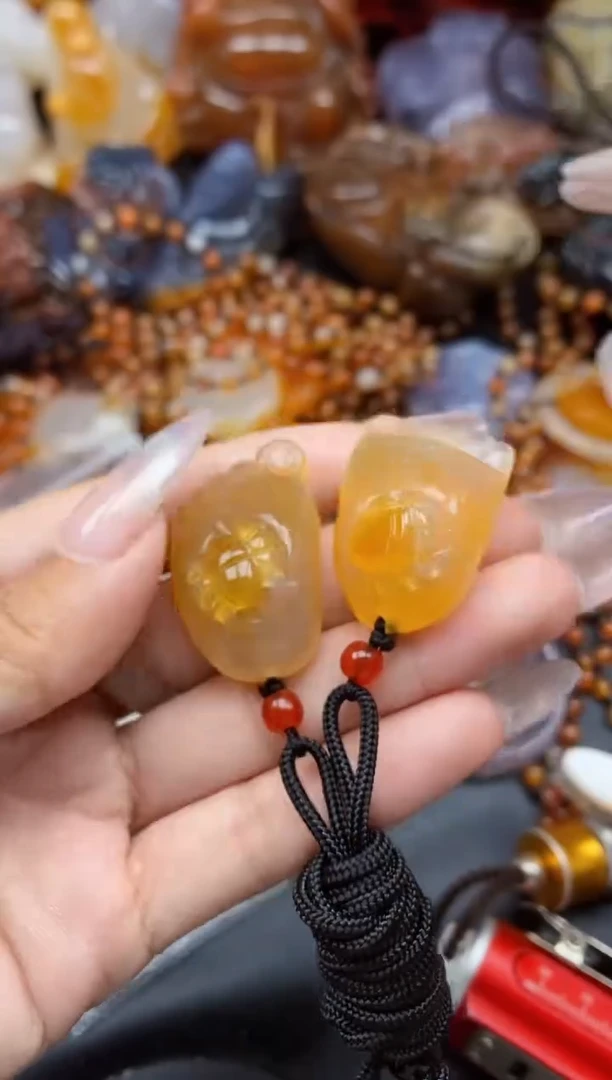 【闪购商品】玛瑙/玉髓颈饰未镶嵌ll