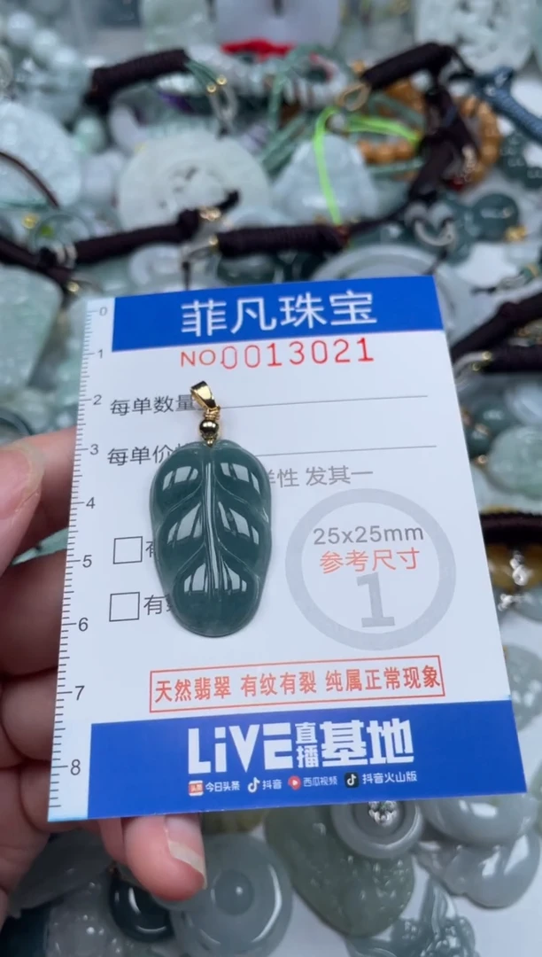 颈饰未镶嵌翡翠13021