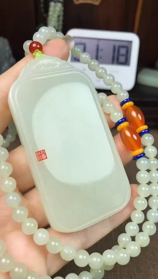 颈饰未镶嵌和田玉永***️永恒的