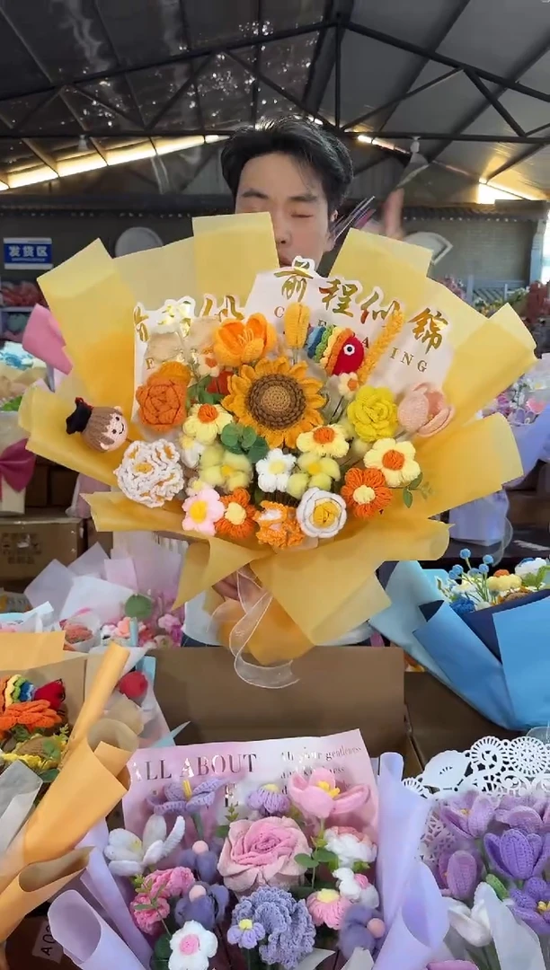 非遗手工定制花束，孤品清仓！！