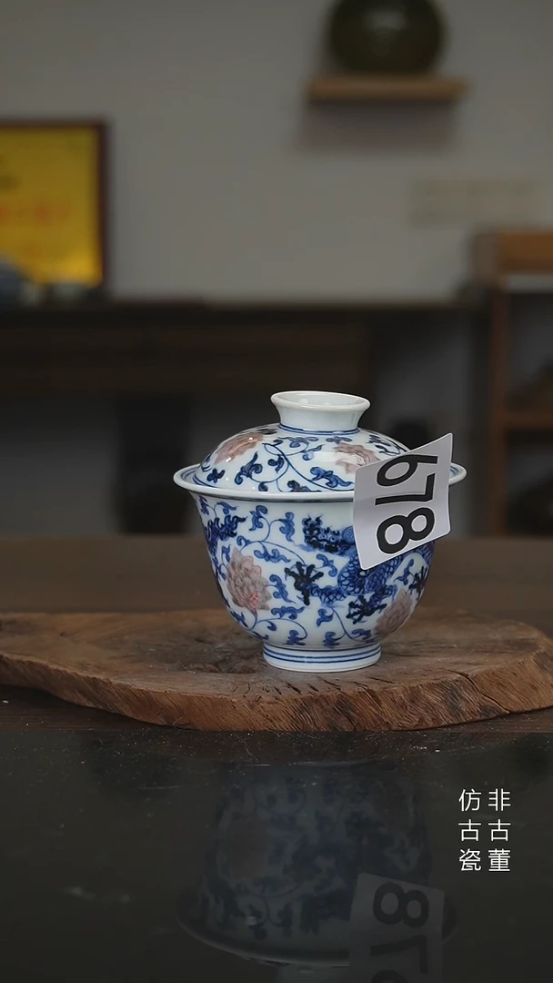 景德镇手工手绘陶瓷微瑕