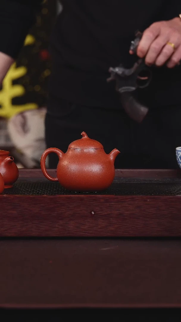 【闪购商品】紫砂茶壶半手工·茄段