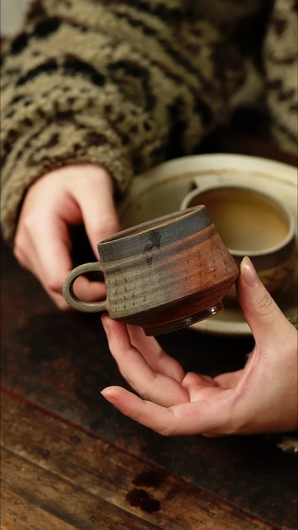 茶杯紫砂34号紫砂柴烧