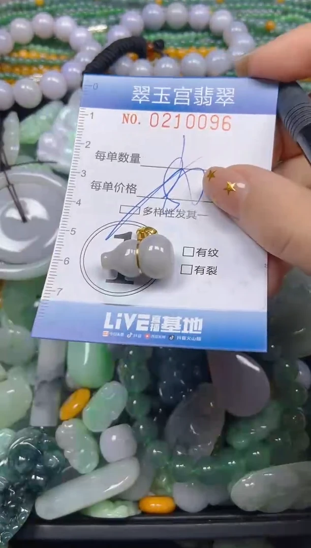 颈饰未镶嵌翡翠闪购C0210096多样性发其一