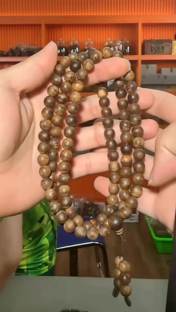 沉香手串215号长串大叻37g0.9多样性发一