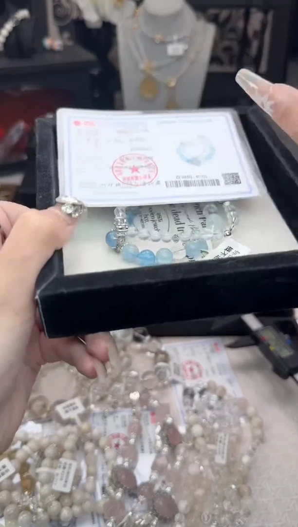 水晶手链未镶嵌天然水晶 多样性发货