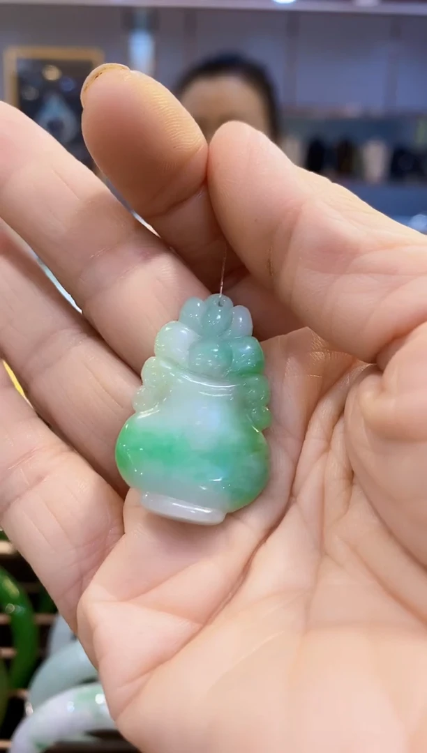 颈饰未镶嵌翡翠翡翠吊坠