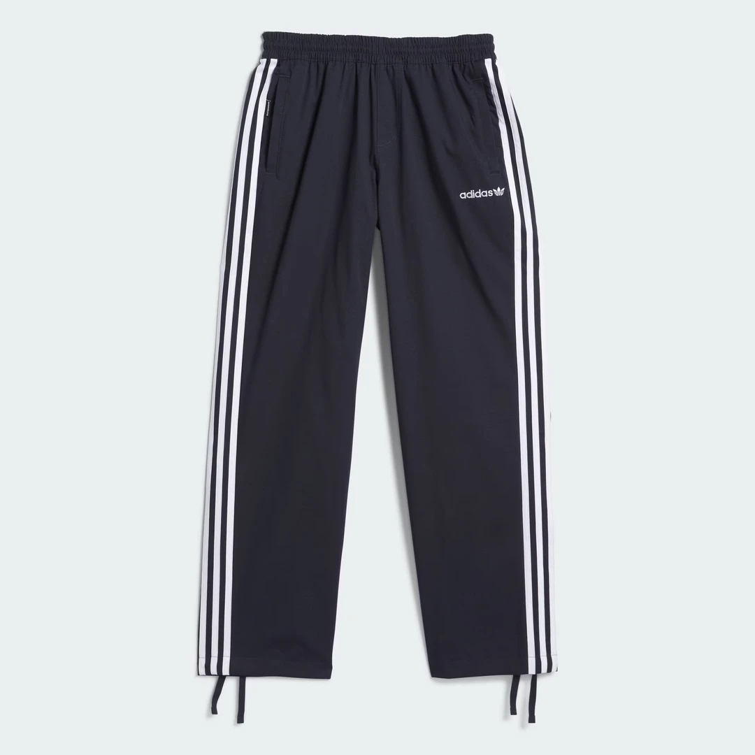adidas三叶草时尚休闲早秋季藏青色男女同款长裤IY1629