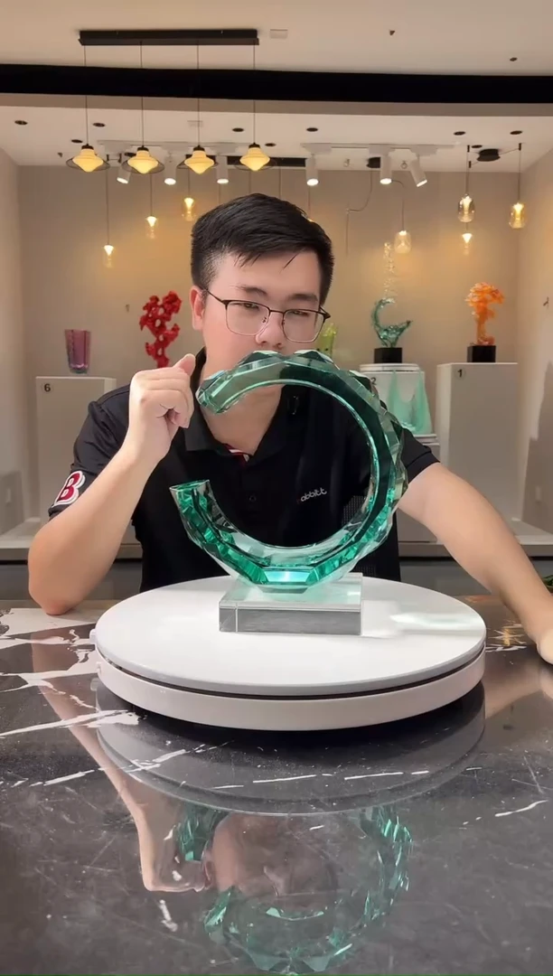 摆件巴比特美学 光影之环开口