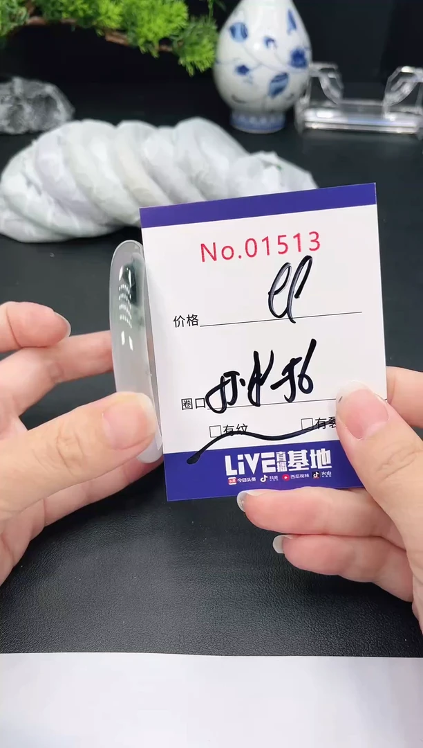 未镶嵌手镯翡翠1513