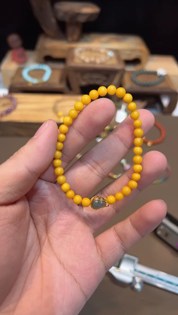 【闪购商品】琥珀手饰未镶嵌手饰@@E6384