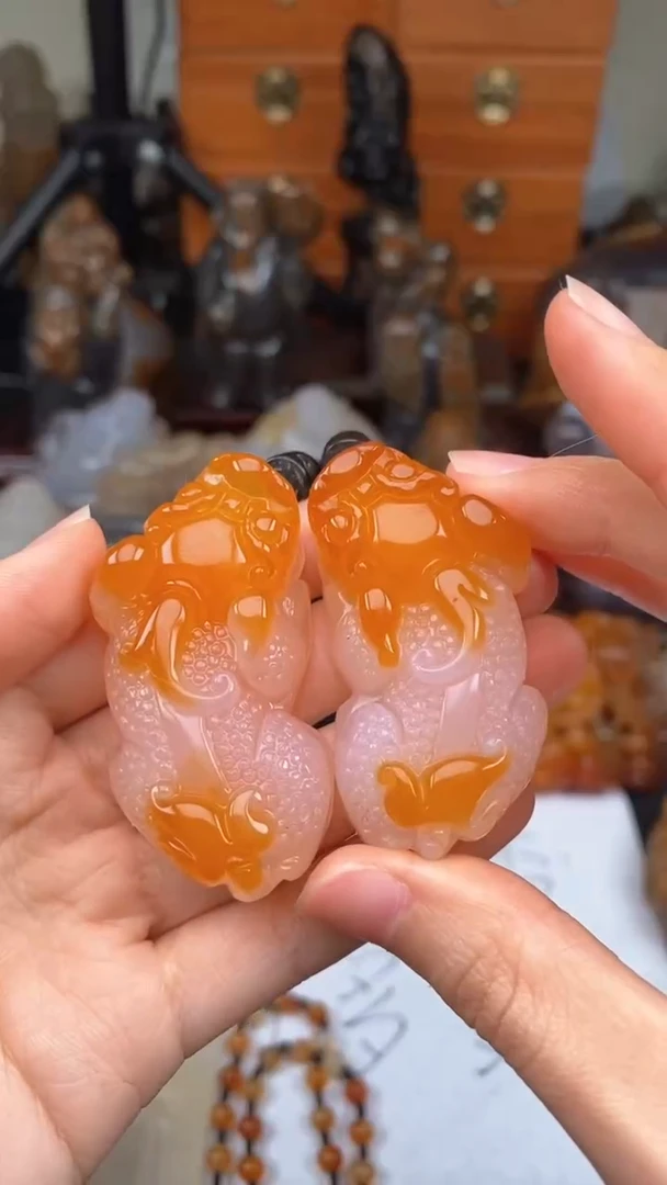 【闪购商品】玛瑙/玉髓颈饰未镶嵌AA